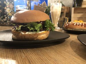 Bacon cheese burger. Very good    at Not Dog in Nice