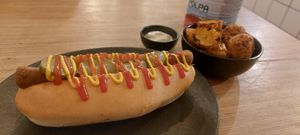 Really enjoyed eating here, it was quite and the staff were very helpful and welcoming. at Not Dog in Nice