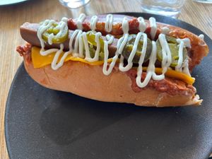 Hot dog  at Not Dog in Nice