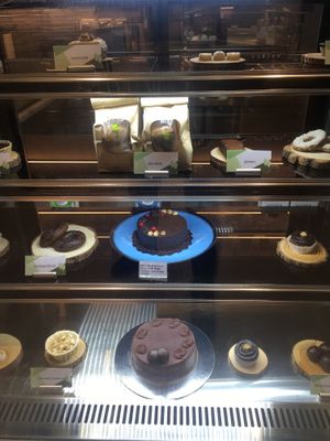 Their dessert selection  at Soul Sante in Dubai