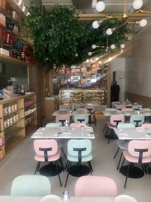 The interior  at Soul Sante in Dubai