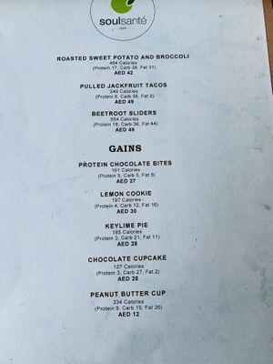 Gains at Soul Sante in Dubai