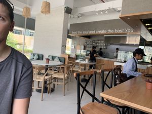 All vegan Cafe at Soul Sante in Dubai