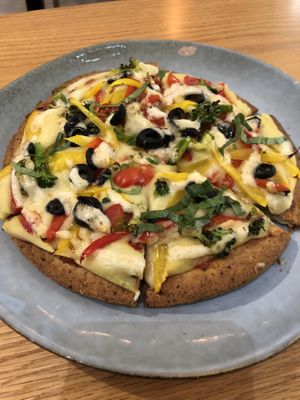 Pizza at Soul Sante in Dubai