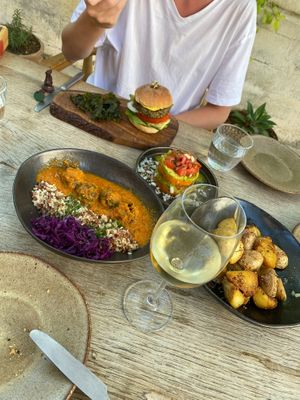 food at Green Kukunari in Crete