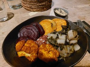 Buddha bowl at Green Kukunari in Crete