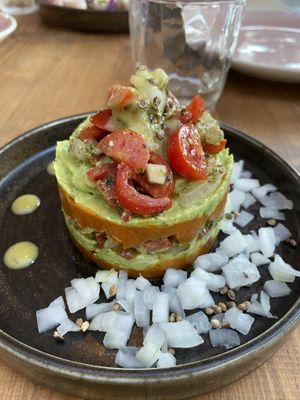 Vegan Tartar  at Green Kukunari in Crete