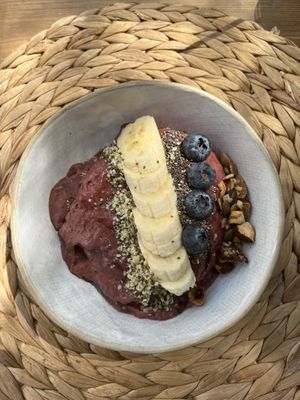 Acai-Bowl  at Green Kukunari in Crete