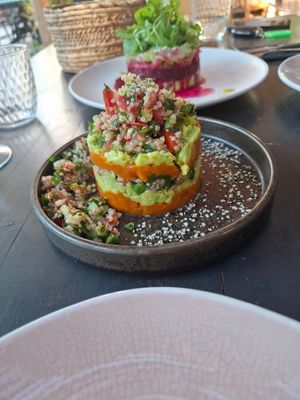 Vegan Tartar at Green Kukunari in Crete