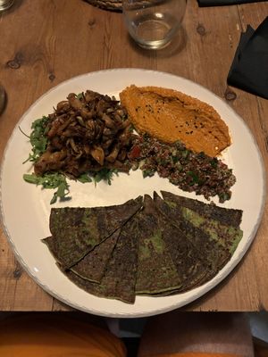 Shawarma  at Green Kukunari in Crete