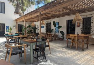 seating at Green Kukunari in Crete