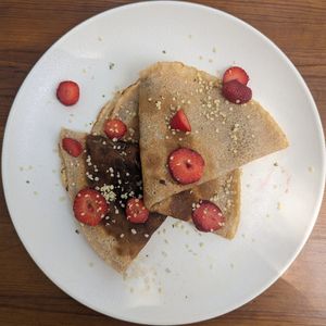 Sweet Crepe at Green Kukunari in Crete