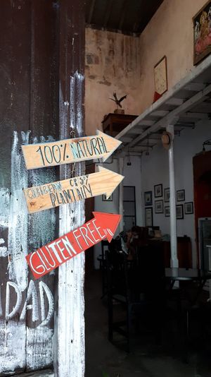 Entrance at Tostometro in Granada