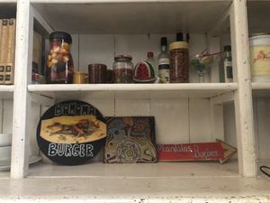 Banana burger at Tostometro in Granada