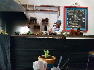 The restaurant at Tostometro in Granada