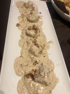 Another picture of the tortellini  at Muà in Genoa