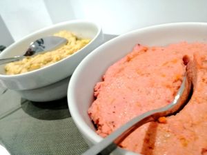 Hummus at Muà in Genoa