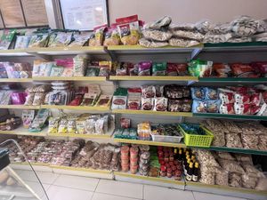 Veg products   at Sù Bǐng Fāng 素饼坊 in Kunming