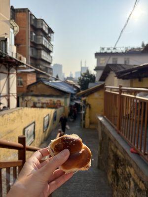   at Sù Bǐng Fāng 素饼坊 in Kunming