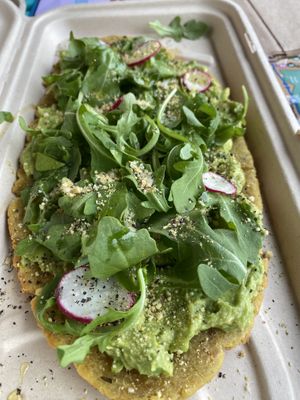 Frankies amazing pizza at Frankie's Market in Vineyard Haven