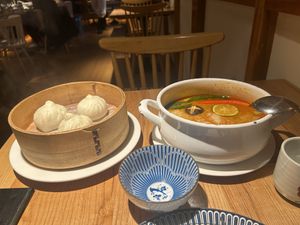 Baos and Thai stew  at Qīng Chún 庆春食堂 - Qingchun E Rd in Hangzhou