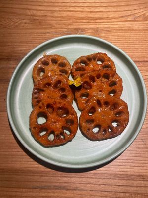 Sweet and Sour Lotus   at Qīng Chún 庆春食堂 - Qingchun E Rd in Hangzhou