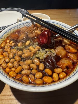 Glass noodles. Couldn’t finish   at Qīng Chún 庆春食堂 - Qingchun E Rd in Hangzhou