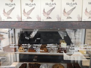 All vegan cakes at the top 😍 at Canopy in Guildford