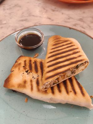 Teriyaki Tofu Wrap at Fego in Cobham