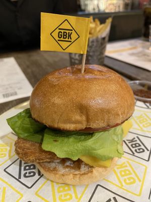 Californian Burger  at Gourmet Burger Kitchen in Guildford