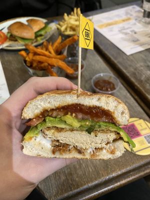 Californian Burger  at Gourmet Burger Kitchen in Guildford