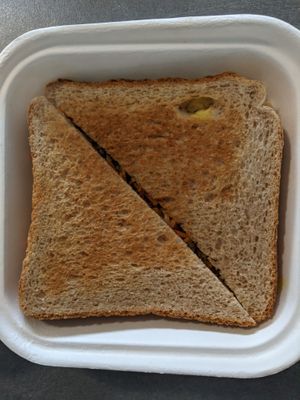 Delivery - sandwich at Menthe Chocolat in Toulon