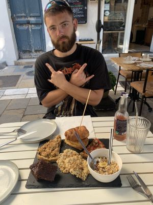 Ça fait du bien les croissants!   at Menthe Chocolat in Toulon