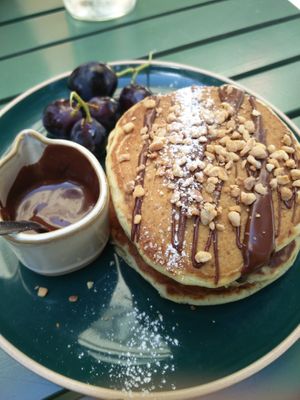 Pancakes at Menthe Chocolat in Toulon