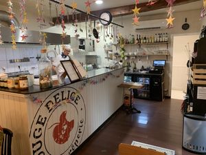 Falling stars ✨  at Crêperie Rouge Délice in Grenoble