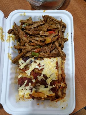 Lasaña y mechada at Holy Bao in Santiago