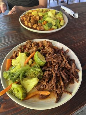 Soy & veggies   at Holy Bao in Santiago