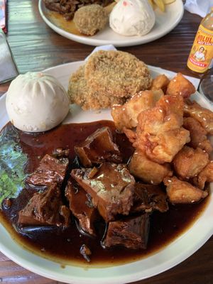 Chick’n fried Pattie’s   at Holy Bao in Santiago