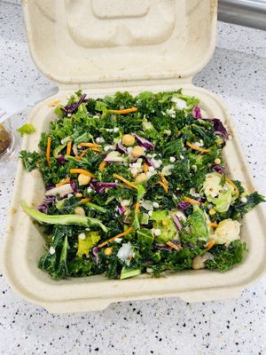 Double super food vegan saladd  at ATL - Nature's Table - TE in College Park