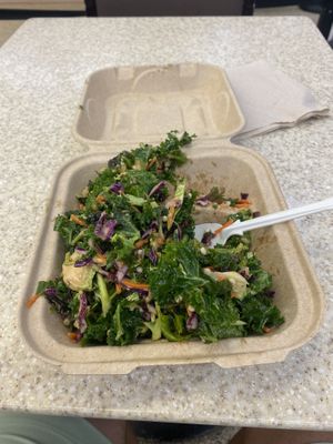 Delicious Kale saladd  at ATL - Nature's Table - TE in College Park