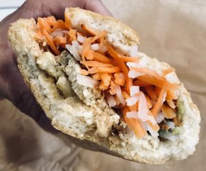 Tofu banh mi  at Bun Mee in San Francisco