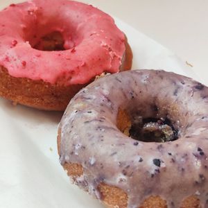 Raspberry & Blueberry at The Dirty Penguin Coffee Co in Chino Hills