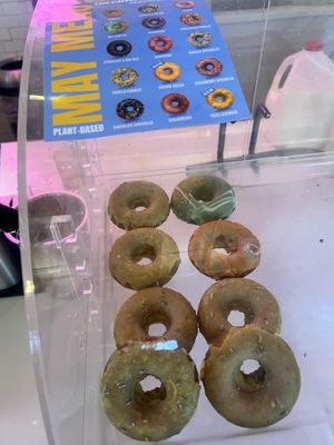 Some canned and bottled drinks  at The Dirty Penguin Coffee Co in Chino Hills