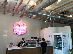 Cool cafe at The Dirty Penguin Coffee Co in Chino Hills