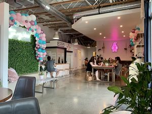 Interior at The Dirty Penguin Coffee Co in Chino Hills