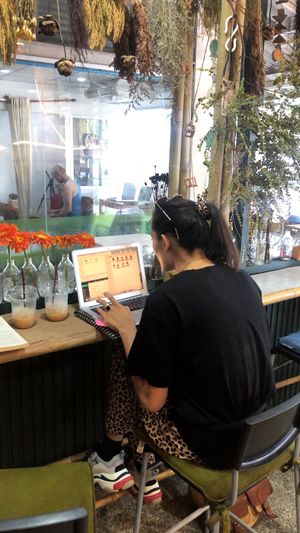 Cozy place  at Chiangmai Cafe in Bangkok