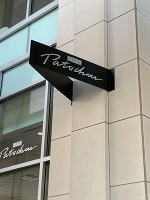 Sign  at Café Patachou - Washington St in Indianapolis