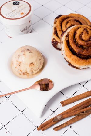 Cinnamon Buns at Alternutive in Bangkok