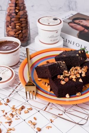 Chocolate Fudge Brownie at Alternutive in Bangkok