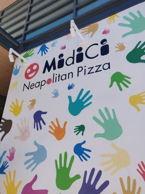 Outside at MidiCi in San Mateo